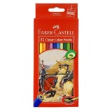 Faber-Castell 115852 12色油性木顏色