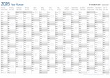 STAEDTLER Lumocolor® year planner 641 YP Year planner (2026)