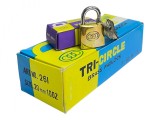三環牌 TRI-CIRCLE 銅掛鎖(3匙)<20mm> - 261