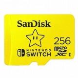 SanDisk - Nintendo MicroSD 256GB UHS-1 100M/R 90M/W(SDSQXAO-256G-GN3ZN)
