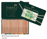 FABER 112136 36色粉彩筆套裝(鐵盒裝)