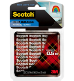 3M Scotch® R103S 可再貼透明膠貼(1/2