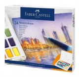Faber-Castell 169724 Watercolours 水彩磚(24色)