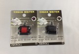 R-50 支票機代用墨轆-MAX R50 (黑色/紅色)