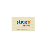 HOPAX STICK'N 21055 黃色單行報事貼(3