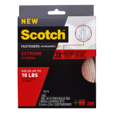 3M Scotch® 6760 超強力魔術貼(蘑菇搭扣設計) - 透明色<戶外用>