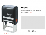 Deskmate RP-2441 訂造長方形回墨印章(23x40mm)
