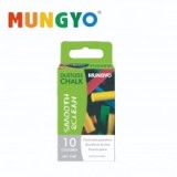 Mungyo ADC-10AP 無塵粉筆<彩色> (10枝裝)